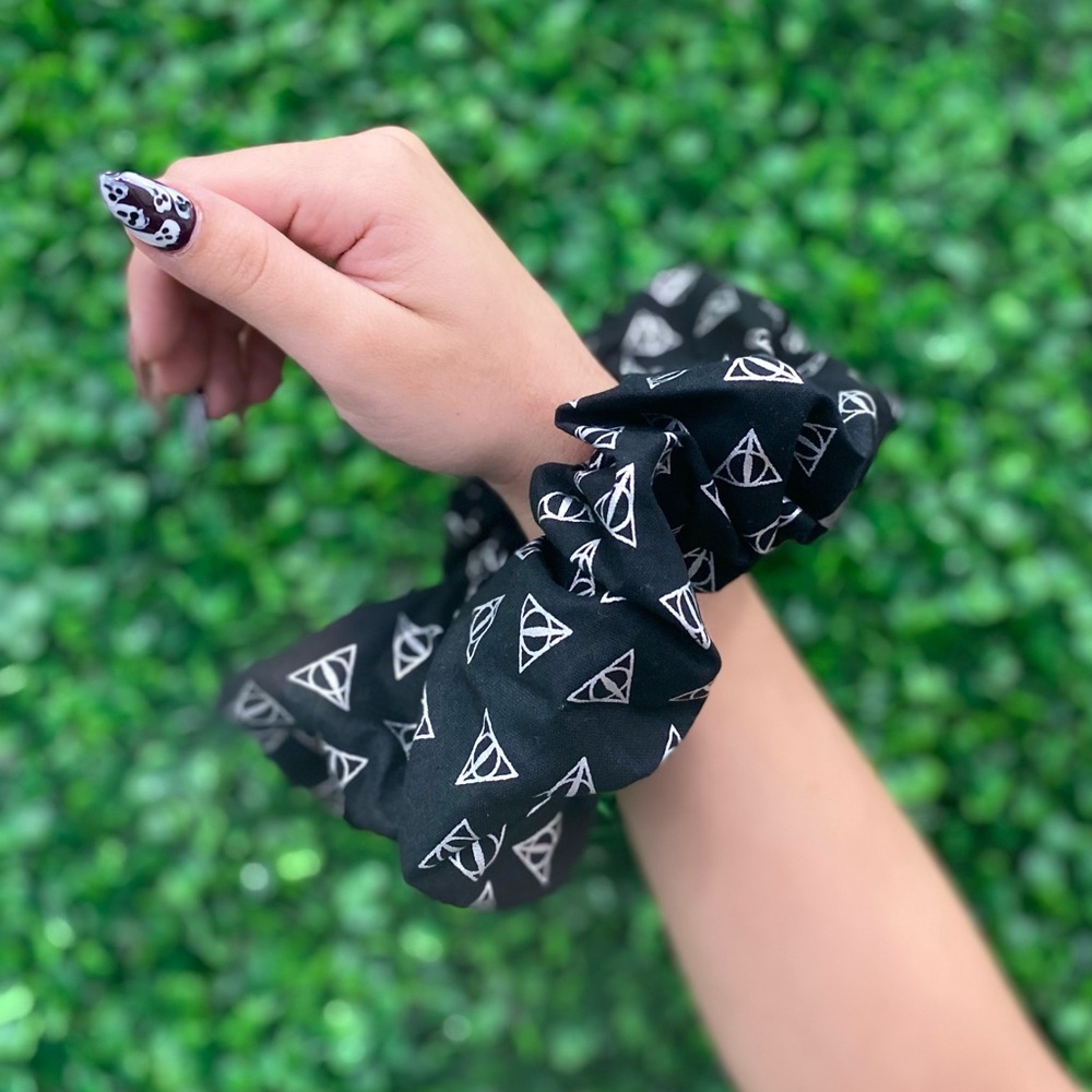 COPY - Deathly Hallows Scrunchie